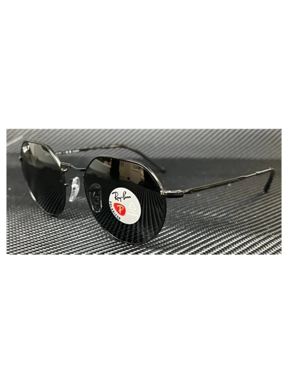 New Ray Ban Men  Black Sunglasses  51- 20- 145
